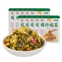 天生饭搭子！乌江 爆炒酸菜30g*10袋￥5.90 2.7折