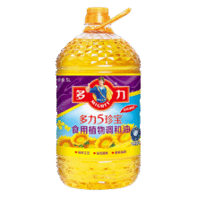 多力 5珍宝食用植物调和油 5L *1瓶217.2元（合54.3元/件）