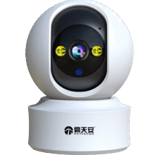 霸天安 摄像头 4g,无线wifi,360度,夜视,全景语音,10倍放大,64G62.27元