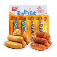 16日20点开始、百亿补贴限时加补：双汇火腿肠 玉米肠香辣香脆肠 混合口味32g*20支12.9元（叠加88VIP每日2元后，包邮）