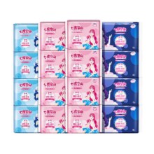 七度空间 76片卫生巾女士姨妈巾日245×40片+275×20片+338mm×16片合计76片29.82元（需领券）