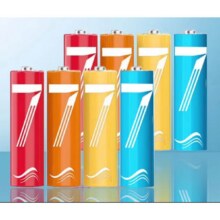 彩虹 碱性电池 7号电池碳性14粒装1元