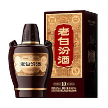 汾酒 老白汾酒10 53度475ml*1瓶盒装113元