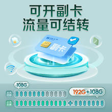 中国广电 China Broadcast 流量卡 19元【自选靓号】【可以开副卡】192G+B站会员0.01元