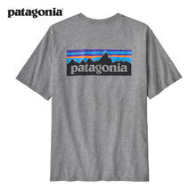 Patagonia 巴塔哥尼亚 经典混纺短袖T恤 P-6 Logo 38504399元
