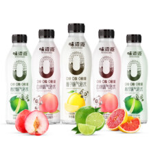 味滋源 无糖气泡水0糖0脂 任选 × 12件15.88元（需领券，合1.32元/件）