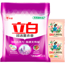 立白 洗衣粉 4斤31.08元（需领券，合15.54元/件）