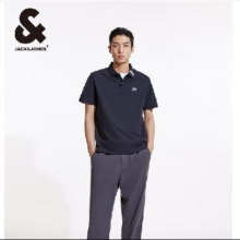 20点：杰克琼斯 JACK&JONES POLO衫男士 短袖polo衫 夏季新款141.27元（限时5折）