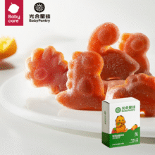 plus：光合星球babycare香蕉草莓果糕宝宝零食水果肉条儿童草莓香橙果果45g/盒75.72元（合18.93元/件）