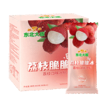 东北大板荔枝口味冰棍 68g*6支 盒装 棒支 冷饮 果味91.5元（需领券，合9.15元/件）