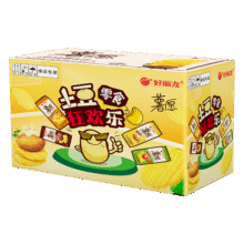 好丽友（ORION）薯愿薯片袋装非油炸烘烤膨化食品土豆片儿童休闲零食礼包网红1 【超值12包】混合口味约425g18.9元 (券后省11)