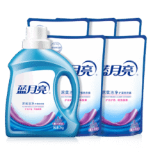 蓝月亮 洗衣液 14斤 2kg瓶+ 1kg*5袋59.9元（需领券）