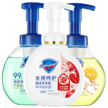 舒肤佳泡沫洗手液 抑菌99.9% 泡沫细腻易冲洗 保湿  白茶+樱花 300g*234.9元
