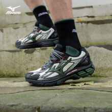 美津浓（MIZUNO）【HALO MIX】山系城市户外机能运动鞋舒适宽楦男女慢跑鞋  熊猫玉竹348元（需领券）