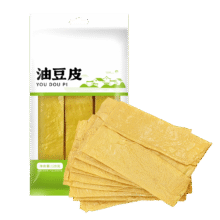 再降价：火锅豆皮 腐竹皮豆皮干豆制品凉拌炒菜麻辣火锅食材 火锅油豆皮120g*3袋3.73元/件包邮（买一送一实付7.47元）