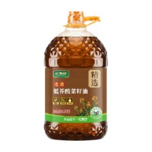 长寿花 低芥酸浓香菜籽油6.08L58.69元