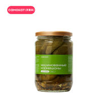 莎莫科 Camokat 俄式酸黄瓜 680g 瓶装券后2.6元
