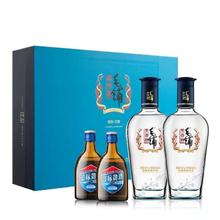 劲牌 毛铺酒 劲牌毛铺苦荞酒 双瓶礼盒 节日送礼露酒 42度 500mL 2瓶 黑荞礼盒券后238元