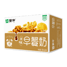 蒙牛 早餐奶 利乐砖 调制乳 核桃味 250ml 16盒*1件30.31元（合1.89元/盒）