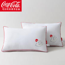 可口可乐 Coca-Cola 枕头 羽丝绒枕 一对 （立体枕） 低枕券后21.9元