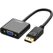PLUS立减：绿联 DP转VGA转换器 DisplayPort转VGA母头高清视频转接头线39.7元