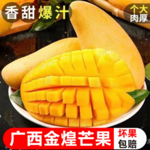 需首购:久雅优鲜 广西金煌芒果礼盒 4.5-5斤（150g+）6.9元（需领券）