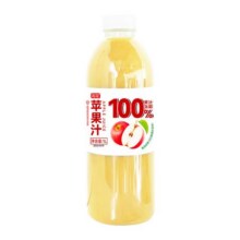 菁蔻苹果汁100%果汁含量1L*2大瓶孕妇果蔬汁聚餐果汁饮料2.9元 (券后省7)