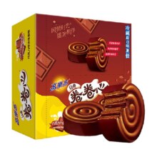 高乐高卷卷心夹心巧克力牛奶味大包装瑞士卷早餐零食31.2元（合15.6元/盒）