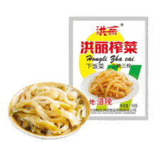 洪丽 榨菜丝 50g*5包0.9元（弹窗2减1.9元券后，无券2.8元）