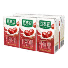SOYMILK/豆本豆 唯甄豆奶 饮料 250ml 红枣味 6盒4.9元