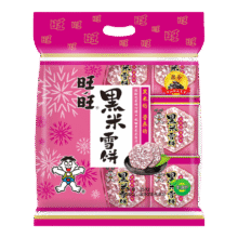 旺旺 黑米雪饼 258g24.24元（合8.08元/件）