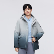 需首单：BOSIDENG 波司登 90绒 商务羽绒服 渐变色385.2元包邮+3500个淘金币（需用券）