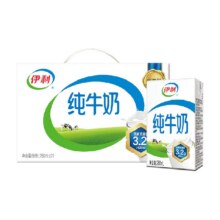 88vip：伊利无菌砖纯牛奶250ml*21盒34.23元