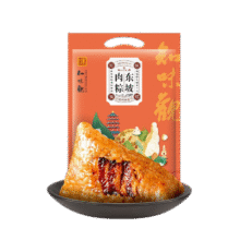 首购：知味观 东坡肉粽 100g*2只2.68元包邮（需试用）