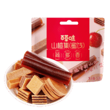 百草味 山楂片 500g7.8元