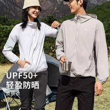 迪卡侬 DECATHLON H100 防晒衣 防紫外线皮肤衣 男防晒外套 轻薄户外防晒服 女73.9元（多人团）