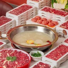 美团 限地区：八合里牛肉火锅 100元代金券|限2张原价100元 现价75元