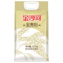 金沙河 全麦面粉 2500g11.9元