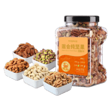 洽洽 每日坚果纯坚果 1000g 赠瓜子59.9元