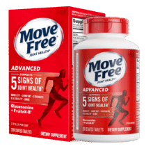 Plus会员:Move Free益节 氨糖软骨素钙片 200粒*3件557元（合185.67元/件）