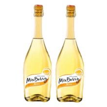 临期、首购：白俄罗斯 进口起泡酒 750ml*2瓶（25/9/22）哈密瓜味22.9元包邮（需领券+小程序下单，合11.45元/瓶）
