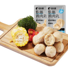 比比赞 低脂鸡肉丸 高蛋白 健身代餐 减0轻食低脂 解馋饱腹主食 25g*10袋5.9元（合0.59元/件）
