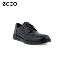 爱步（ECCO）男鞋 商务休闲皮鞋 透气低帮牛皮鞋 舒适耐磨  黑色 43719元 (券后省50)