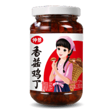 plus：仲景 香菇鸡丁油辣椒酱 230g27.36元（合9.12元/件）