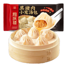 同庆楼糯米猪肉烧麦包子袋装腊味家庭装面点早茶点心儿童早餐加热即食 薄皮菌菇包280g【8只】20元 (券后省20,月销3000+)