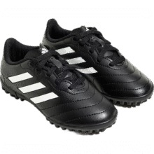 京东百亿补贴、会员：adidas 男童足球鞋 HP3061 黑118.8元、包邮