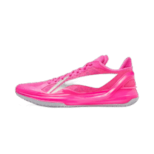 李宁利刃4 V2丨篮球鞋男鞋夏季透气网面低帮支撑稳定实战比赛鞋 【Pink】荧光耀粉/标准白-13 42524.15元（需领券）