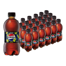plus会员、需首购:pepsi/百事可乐 青柠味 无糖可乐 饮料 瓶装 300ml 24瓶28.41元