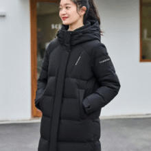 Tanboer 坦博尔 女士长款加厚羽绒服￥499.00