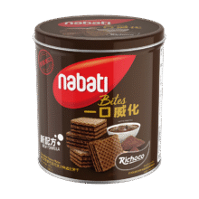 Richeese/丽芝士 威化饼干 休闲零食 巧克力味威化 300g66.8元（合11.13元/件）